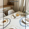 Embroidered Cotton-Linen Placemat Set – Elegant French Lace Table Decor