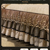 Lace Bed Skirt Set with Matching Pillowcases