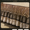 Lace Bed Skirt Set with Matching Pillowcases