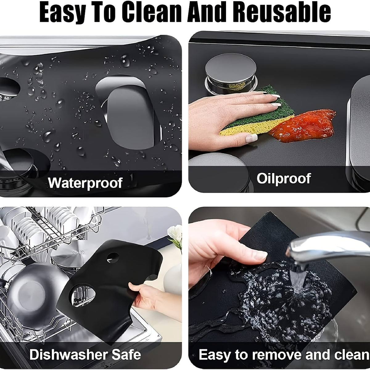 Reusable Gas Stove Protector Pad