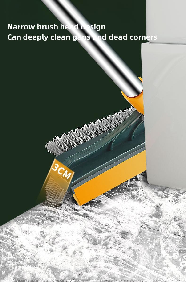 3-in-1 Rotating Scrub Brush with Long Handle
