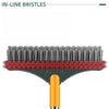 3-in-1 Rotating Scrub Brush with Long Handle