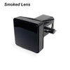 A black smoked lens LED brake and tail light with a running function.