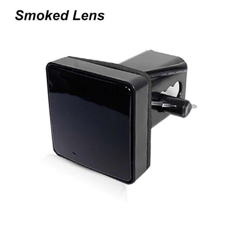 A black smoked lens LED brake and tail light with a running function.