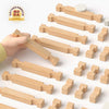 Natural Wooden Cabin Building Kit – DIY Forest House Blocks