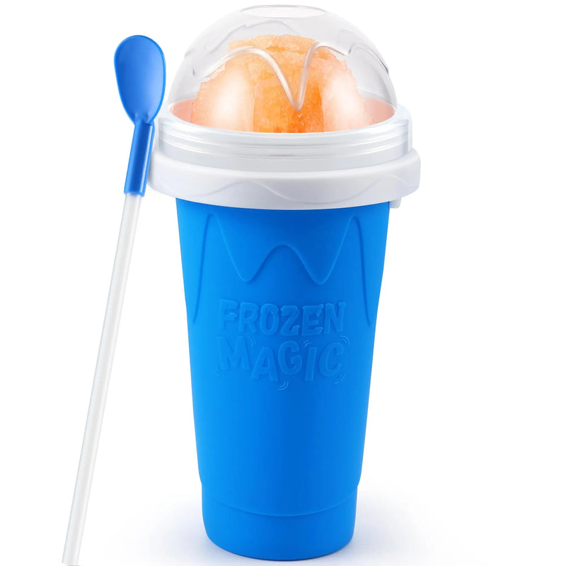 DIY Magic Slushy Maker Cup with Straw