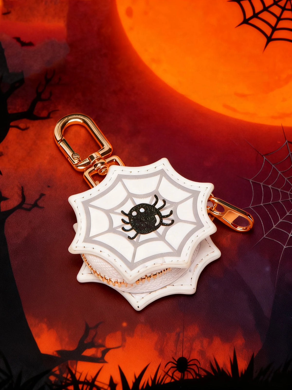 Cute Pumpkin Coin Purse with Keychain