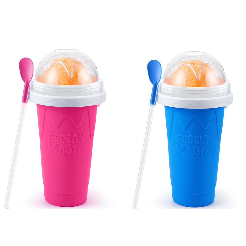 DIY Magic Slushy Maker Cup with Straw