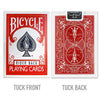 Bicycle Rider Back Playing Cards – 2 Standard Decks (Red & Blue)