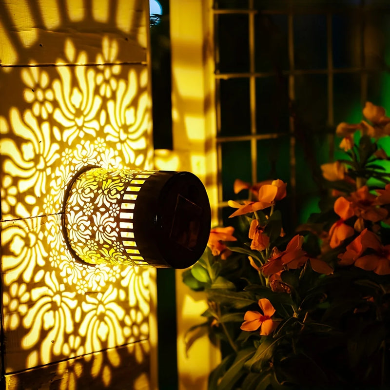 Solar Peony Wall Light