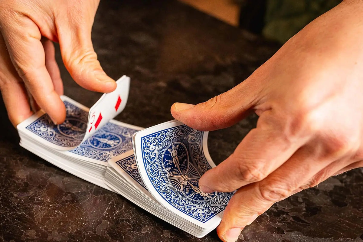 Bicycle Rider Back Playing Cards – 2 Standard Decks (Red & Blue)