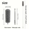 Adjustable Telescopic Duster with Bendable Microfiber Head