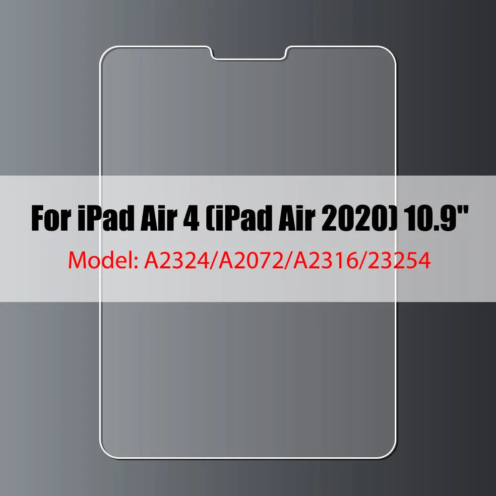 9H Tempered Glass Screen Protector for iPad