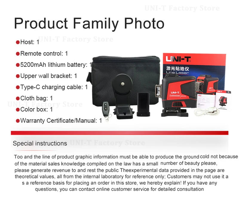 Professional Green Laser Level with 360° Self-Leveling