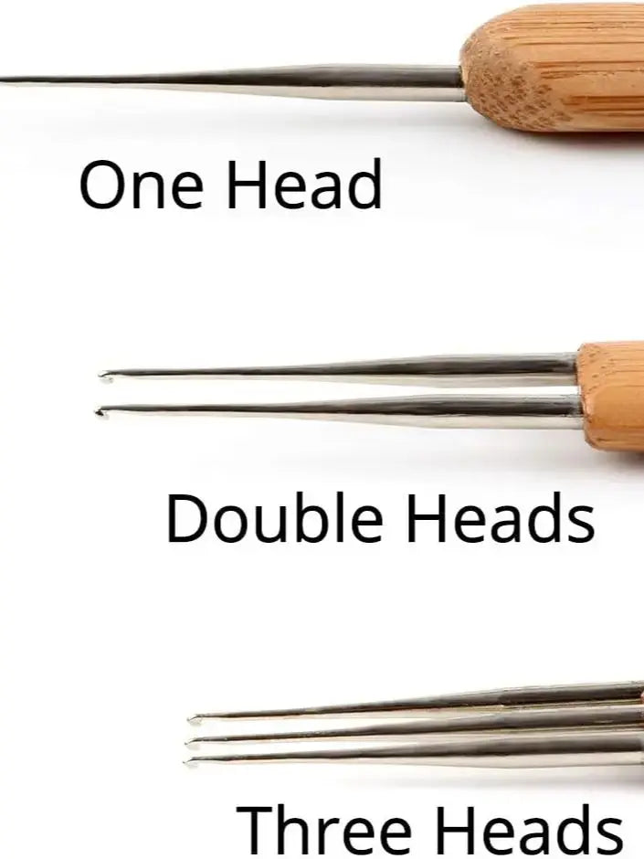 Dreadlock Crochet Hook Set of 3 (0.75mm)