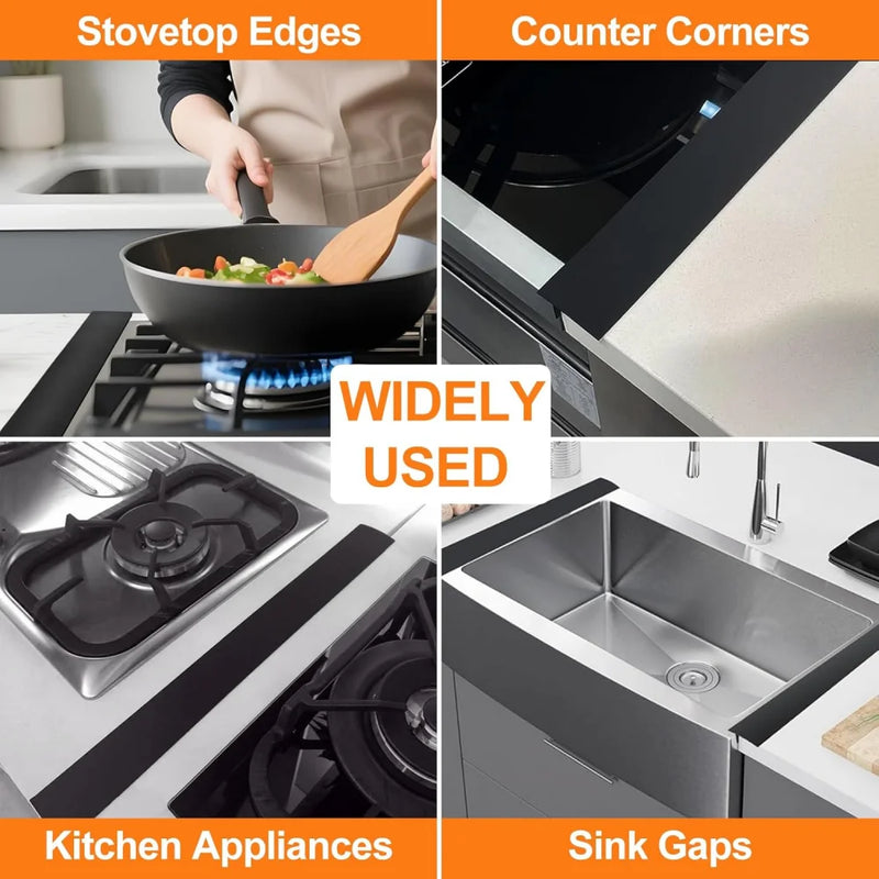 Heat-Resistant Silicone Stove Gap Cover