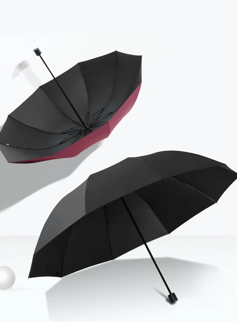 Parapluie Pliant Extra-Large pour le Soleil et la Pluie