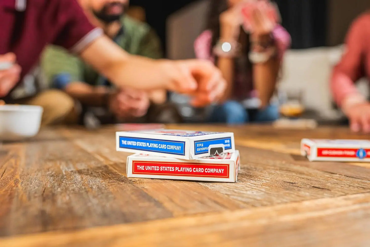 Bicycle Rider Back Playing Cards – 2 Standard Decks (Red & Blue)