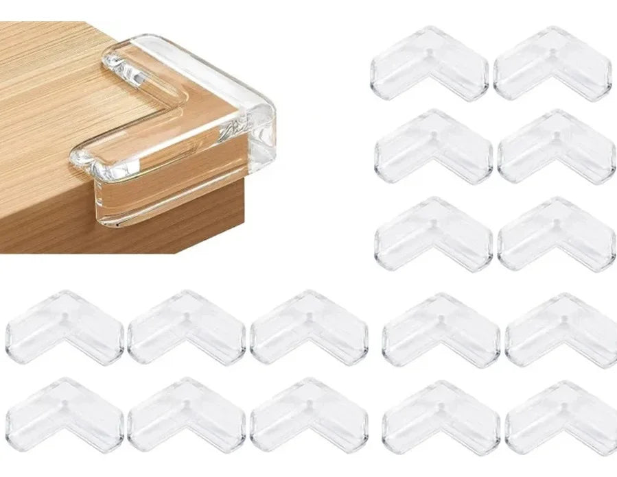 Baby Safety Corner Protectors – Soft Silicone Edge Guards for Furniture