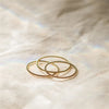 14K Gold Filled Braided Stacking Ring