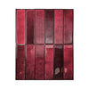 Burgundy 3D Peel-and-Stick Wall Tiles
