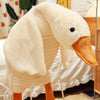 Soft Goose Plush Cuddle Pillow - Adorable Duck Stuffed Animal for Kids and Decor