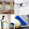 Extendable Cobweb Duster with Microfiber Head & Lightweight Aluminum Pole
