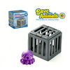 A gray plastic fish pool dive toy is shown next to a box of whale wonder pack toys.