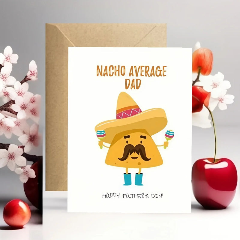 Humorous Father's Day Greeting Card with Envelope