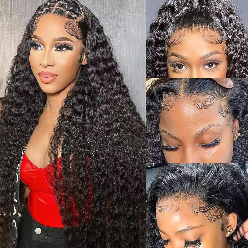 Glueless Kinky Curly Human Hair Wig