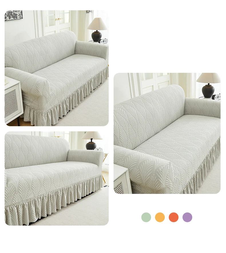 Thick Non-Slip Jacquard Sofa Cover