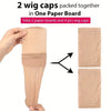 Stretchy Nylon Wig Cap - Nude Beige