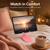 Pink Foldable Phone & Tablet Stand with Adjustable Viewing Angle