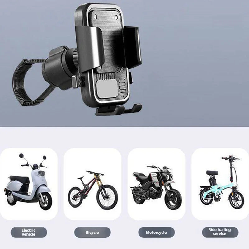 Universal Motorcycle Phone Mount with Quick Release