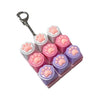 Kristall-Fidget-Keycap-Anhänger zur Stressbewältigung