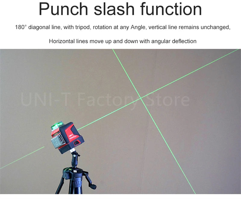 Professional Green Laser Level with 360° Self-Leveling