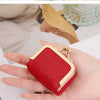 Vintage PU Leather Jewelry Box with Kiss Lock Closure