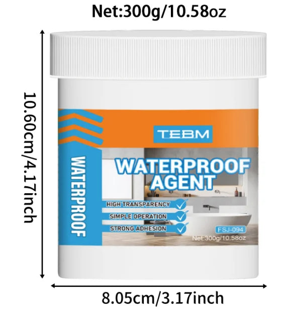 Transparent Waterproof Sealant for Home Repairs