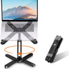 Foldable Aluminum Laptop Stand with 360° Rotation