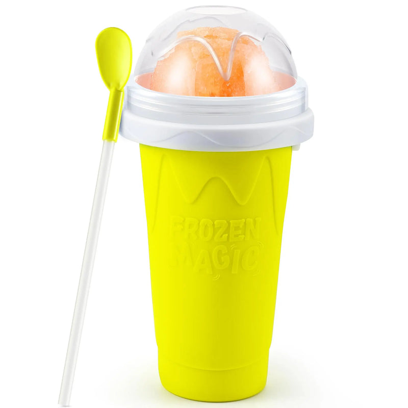 DIY Magic Slushy Maker Cup with Straw