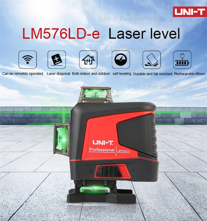 Professional Green Laser Level with 360° Self-Leveling