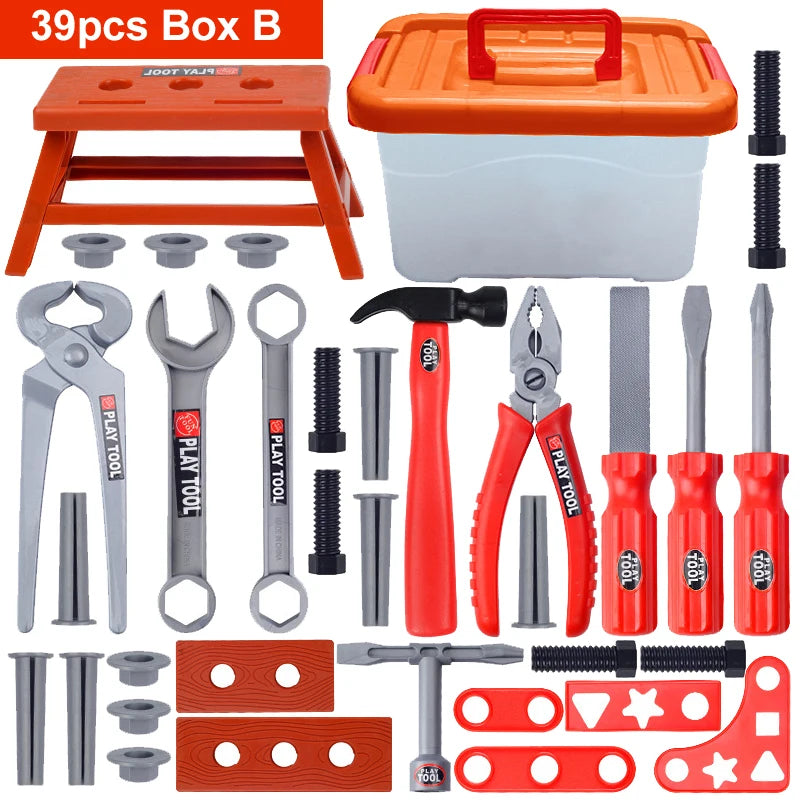 Electric Pretend Play Tool Set for Kids