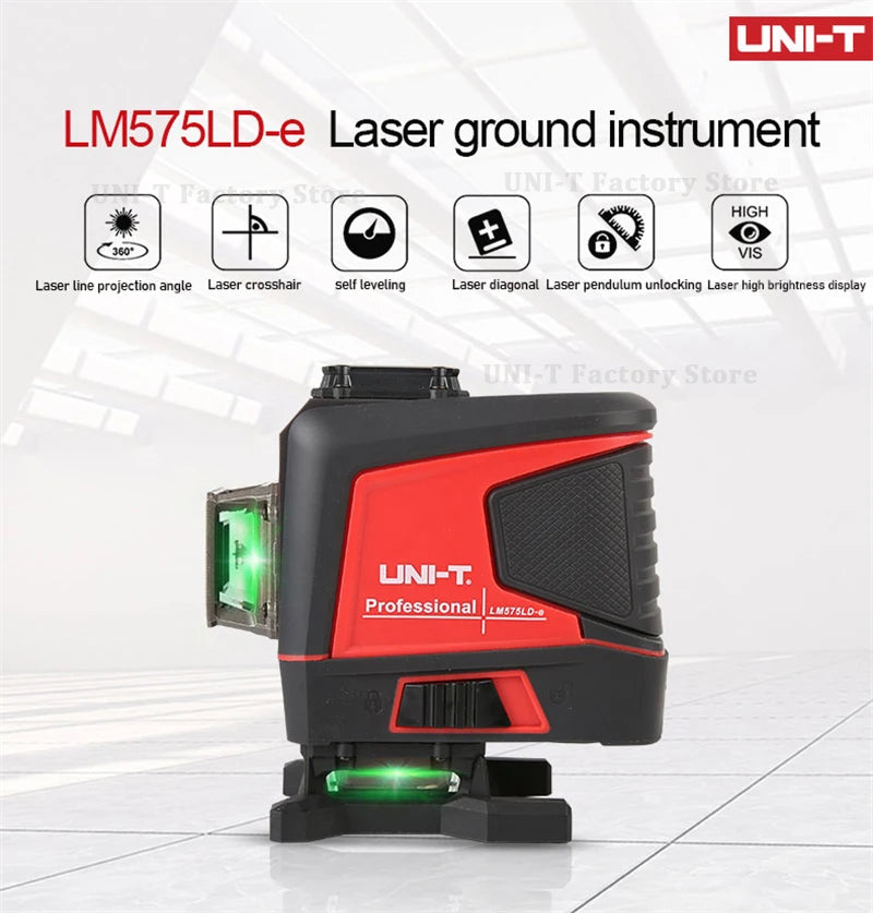 Professional Green Laser Level with 360° Self-Leveling