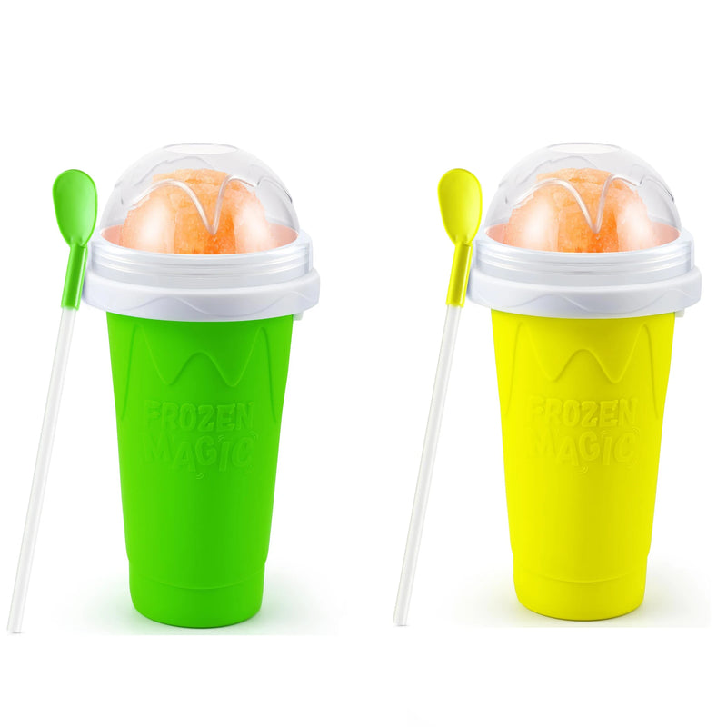 DIY Magic Slushy Maker Cup with Straw
