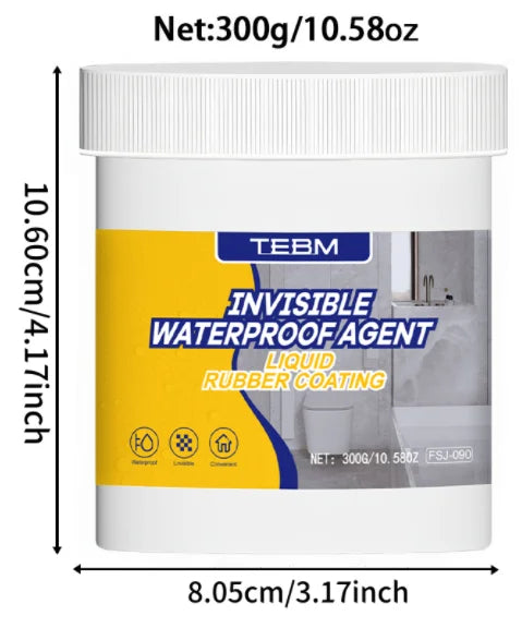 Invisible Waterproof Sealant – Transparent Leak Repair Coating