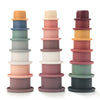 Montessori Silicone Stacking Cups for Baby Bath & Play