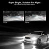6000K/8000K LED Headlight Bulbs with Cooling Fan