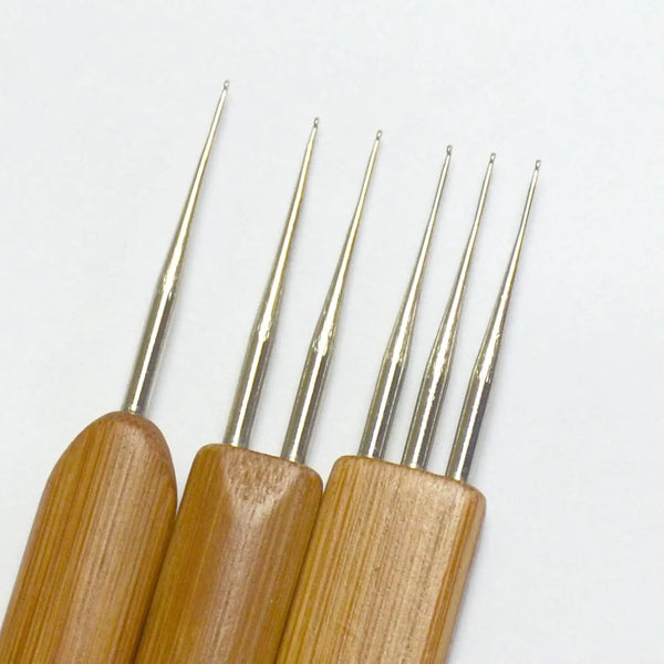 Dreadlock Crochet Hook Set of 3 (0.75mm)