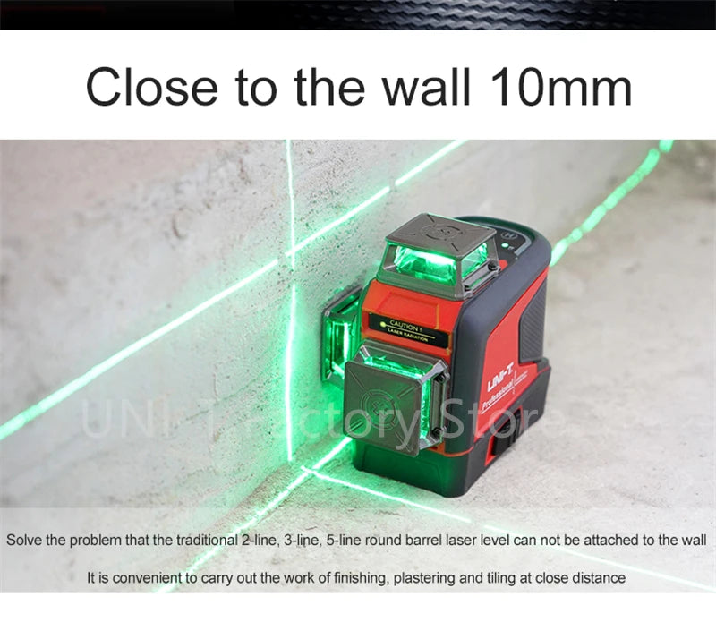 Professional Green Laser Level with 360° Self-Leveling