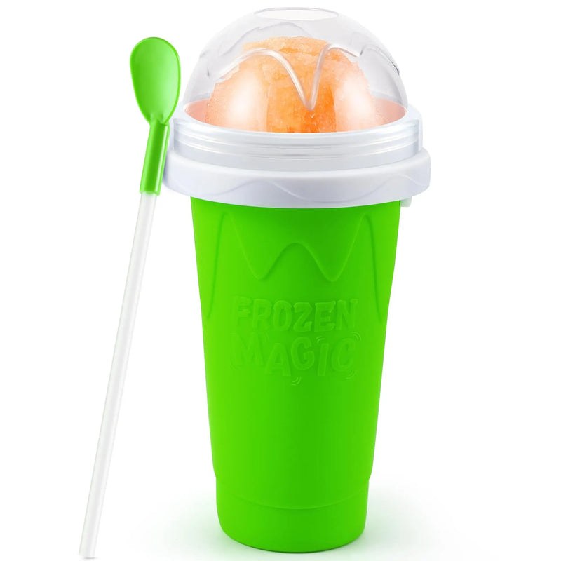 DIY Magic Slushy Maker Cup with Straw